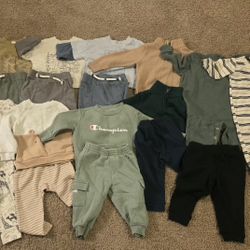 Lots Of Clothes For 12 Month Old Boy
