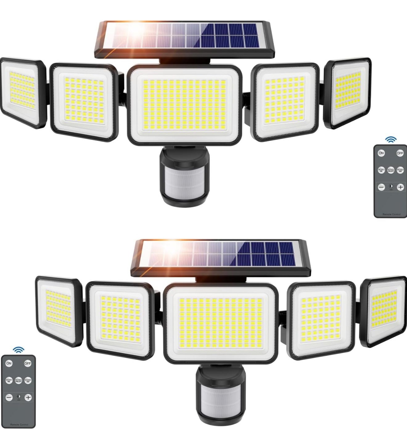 3000LM Solar Lights outdoor, 2 Pack ( Brand New )