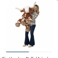 Huge Longhorn Build A Bear 