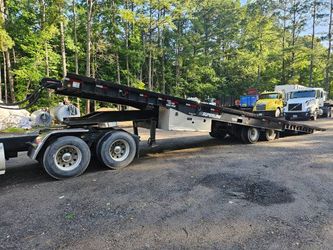 2005 Superline Sliding axle Container Trailer