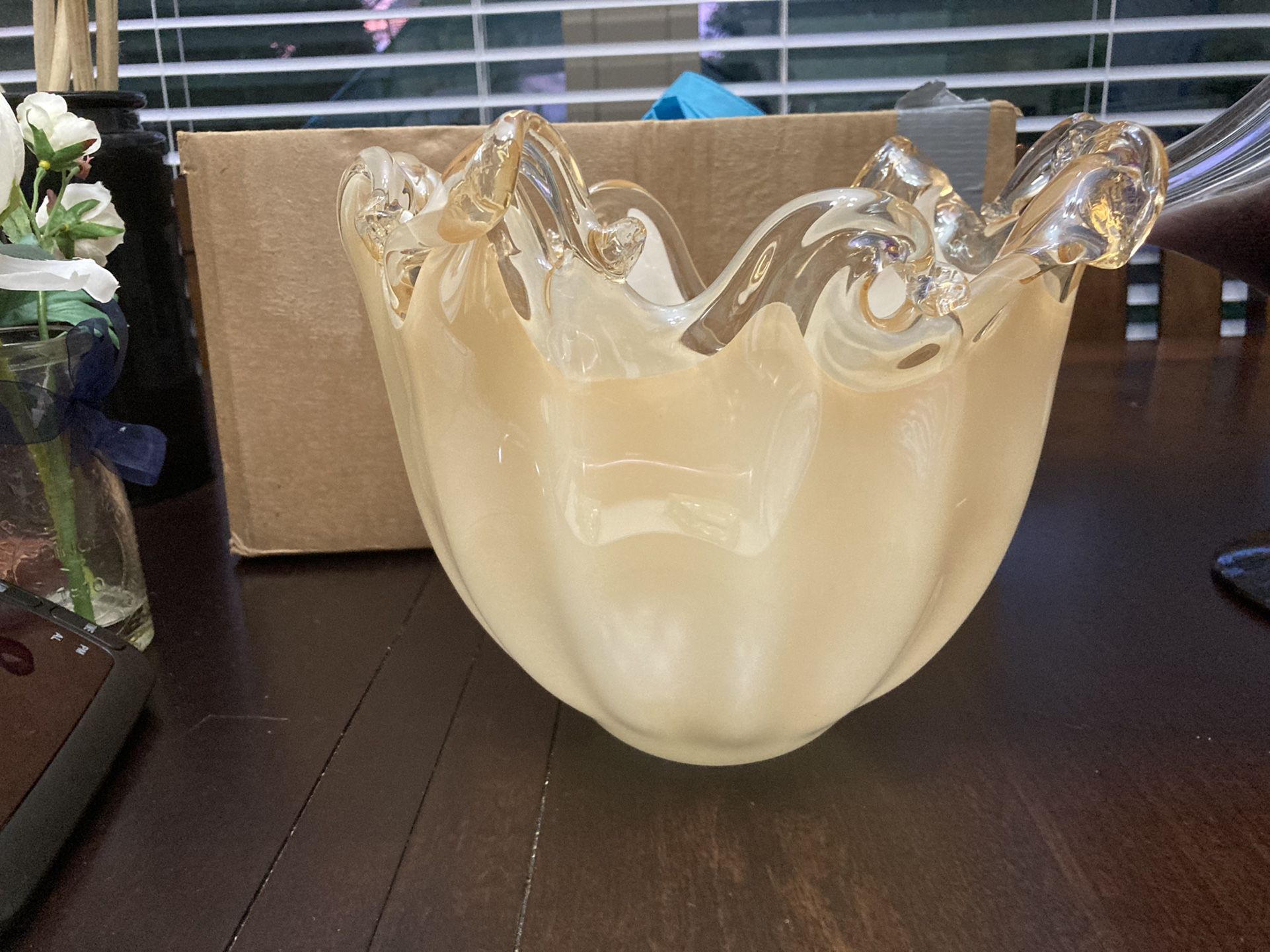 Crystal Glass Bowl! 