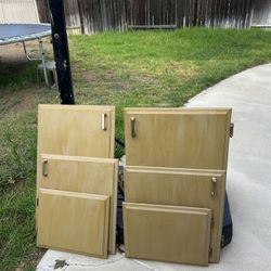 Wood Cabinet Doors and Frame,woth Doors Handles