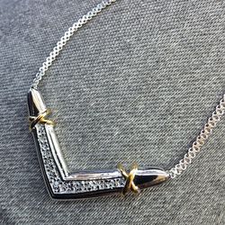 Lab Created Diamond Necklace
