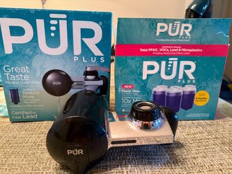 PUR Plus Faucet Water Filter with Replacement Filters
