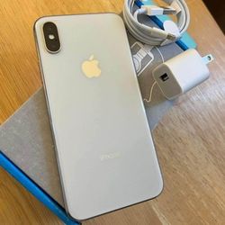 iPhone X, Factory Unlocked,  Excellent Condition.  Like New 