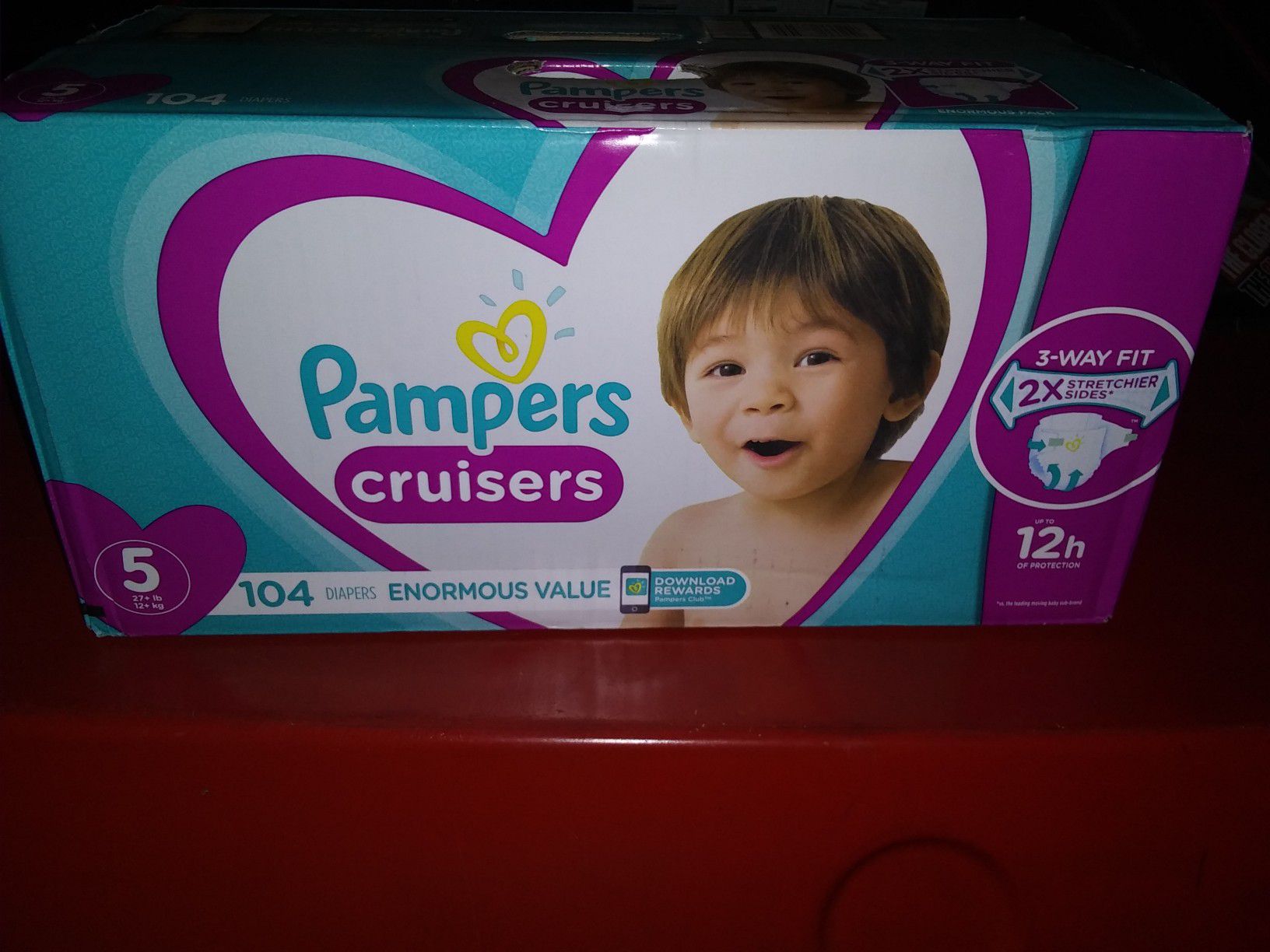 Pampers Cruisers Size 5 104 Count Brand New