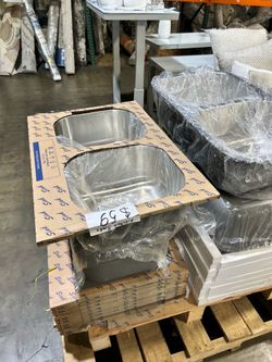 Stainless steel Double sink kitchen faucet
