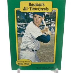 Baseball’s All-Time Greats Ted Williams 