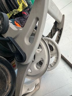 Sunlite Hose Mobile Garden Hose Reel Cart