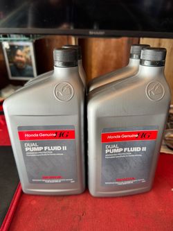 Honda dual pump fluid