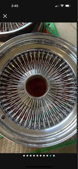 Set of 15”s wire wheels