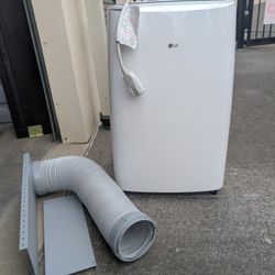 LG 10000 BTU DUAL Inverter Portable Air Conditioner - White