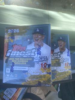 TOPPS MLB FINEST 2026 baseball trading cards