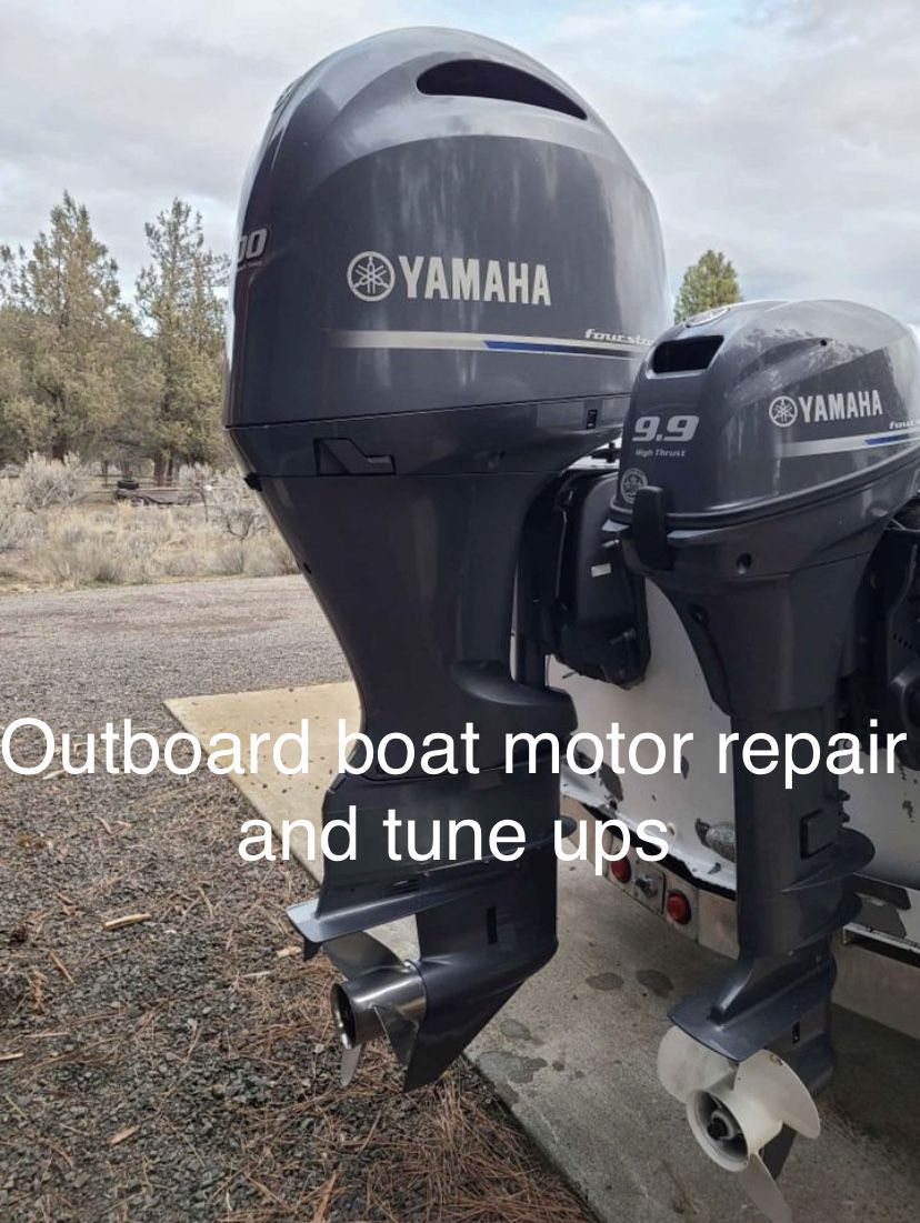 Outboard motor tune-ups and repairs