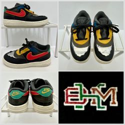 Nike Air Force 1 LowTD Black History Month Shoes Toddler Size 10C