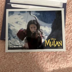 Disney Mulan Lithograph