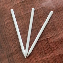 Apple Pencil 2nd Generation For iPad Air , iPad and Pro And Mini (magnetic wireless charging)  $65 each 