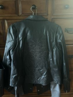 Women M Harley Davidson Leather Jacket