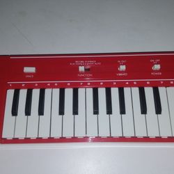 Red Radio Shack keyboard 