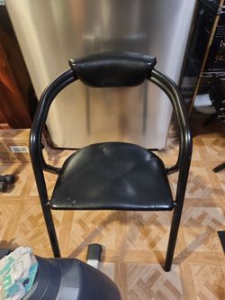 Black dining  chairs
