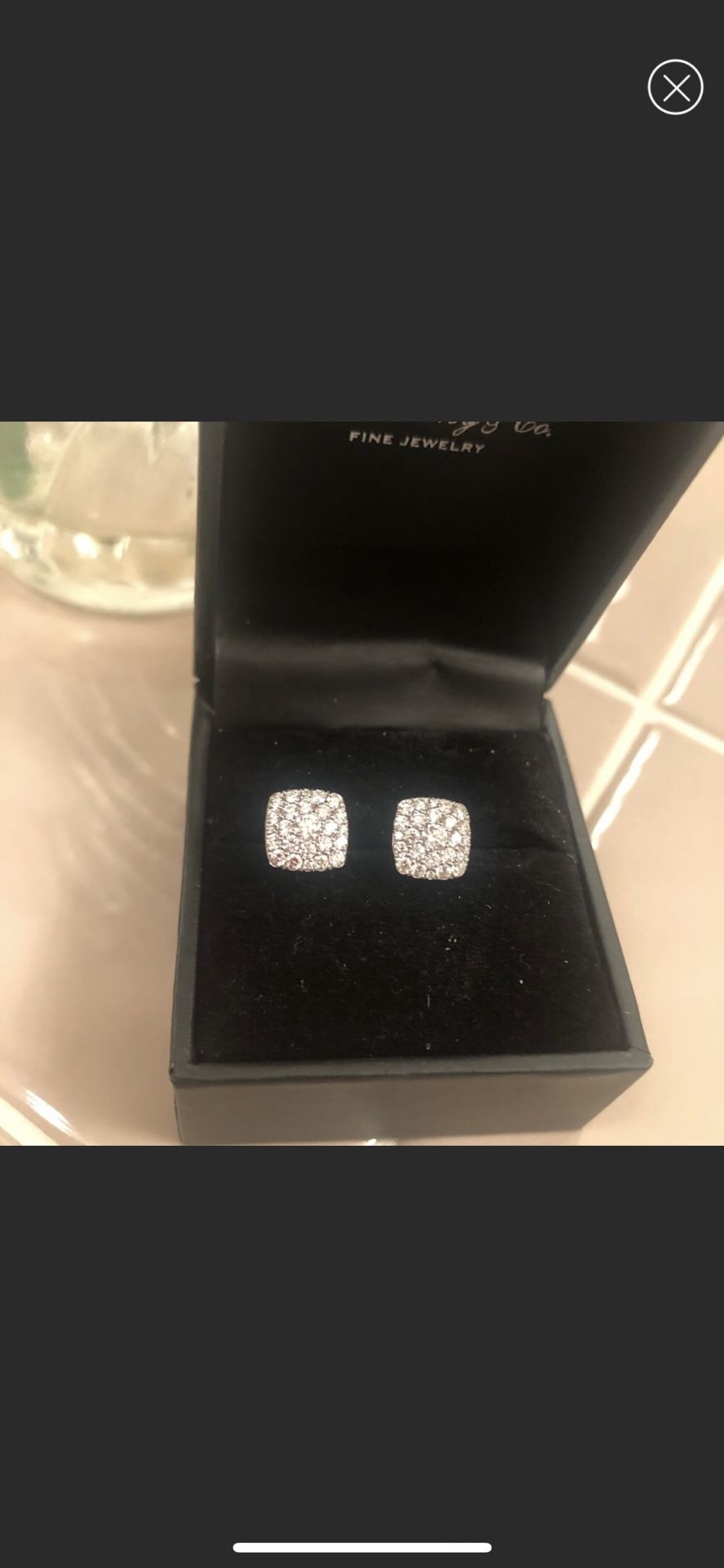 Diamond Stud Earrings