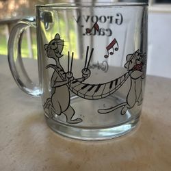 Disneys Aristocrats Glass Mug