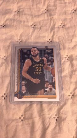 Stephen Curry Topps Chrome Basketball Card