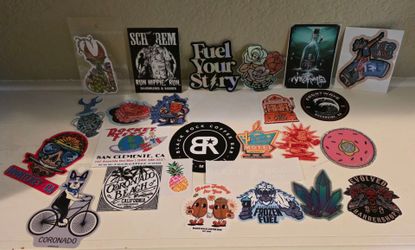 All these stickers!