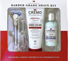 Cremo Barber Grade Shave Kit White Amazon's Choice for "cremo shave kit"