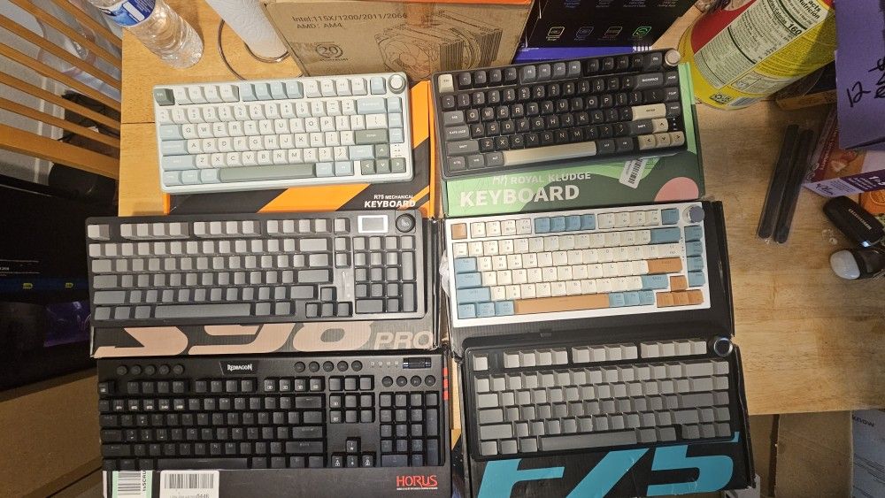Mechanical keyboards for half or less