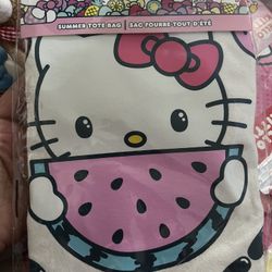 Hello Kitty Canvas Tote