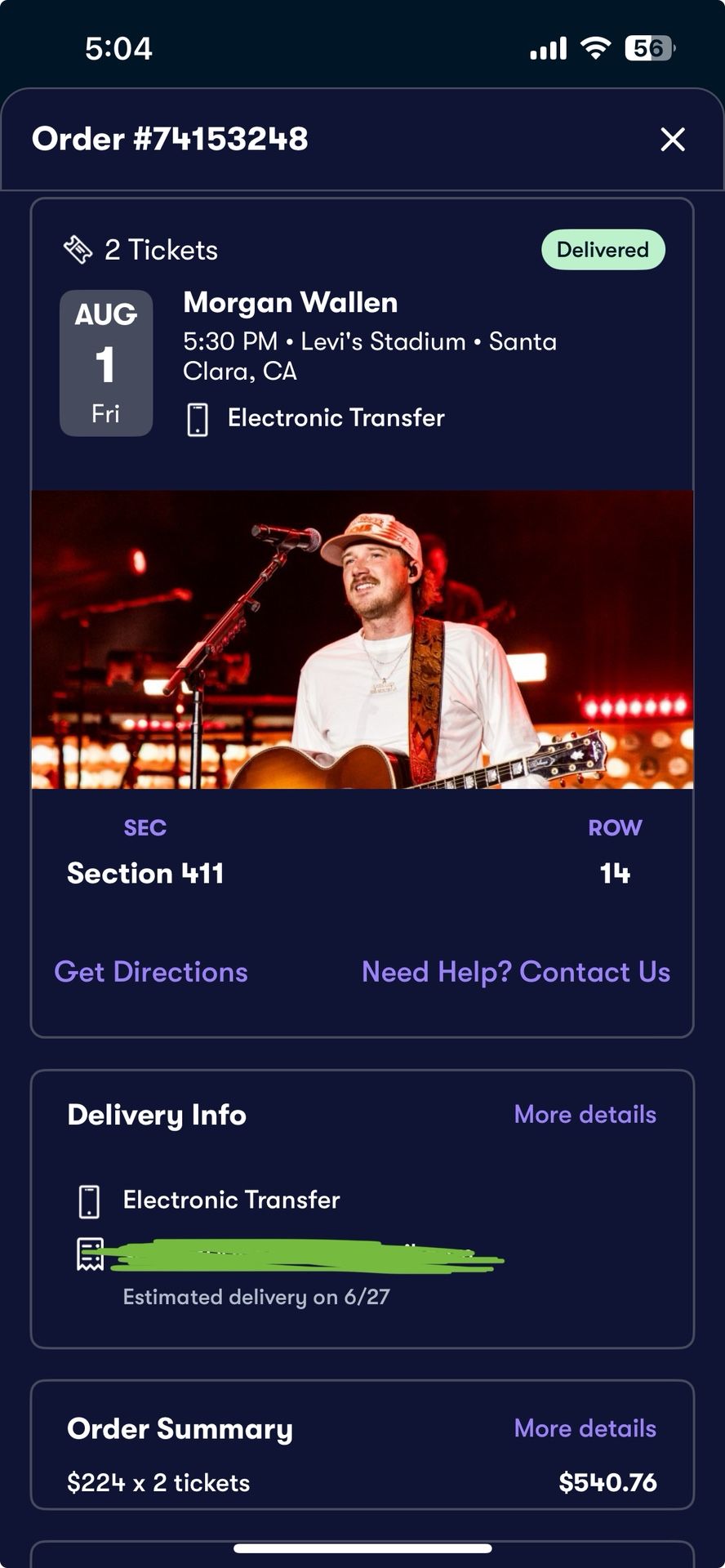Morgan Wallen Tickets (2)
