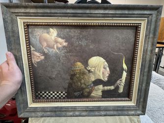 “If Pigs Could Fly” Painting By James Christensen