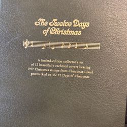 12 days of Christmas stamp book