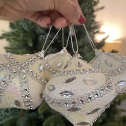 White Elegant Ornaments