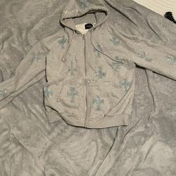 Unknown London Rhinestone Jacket