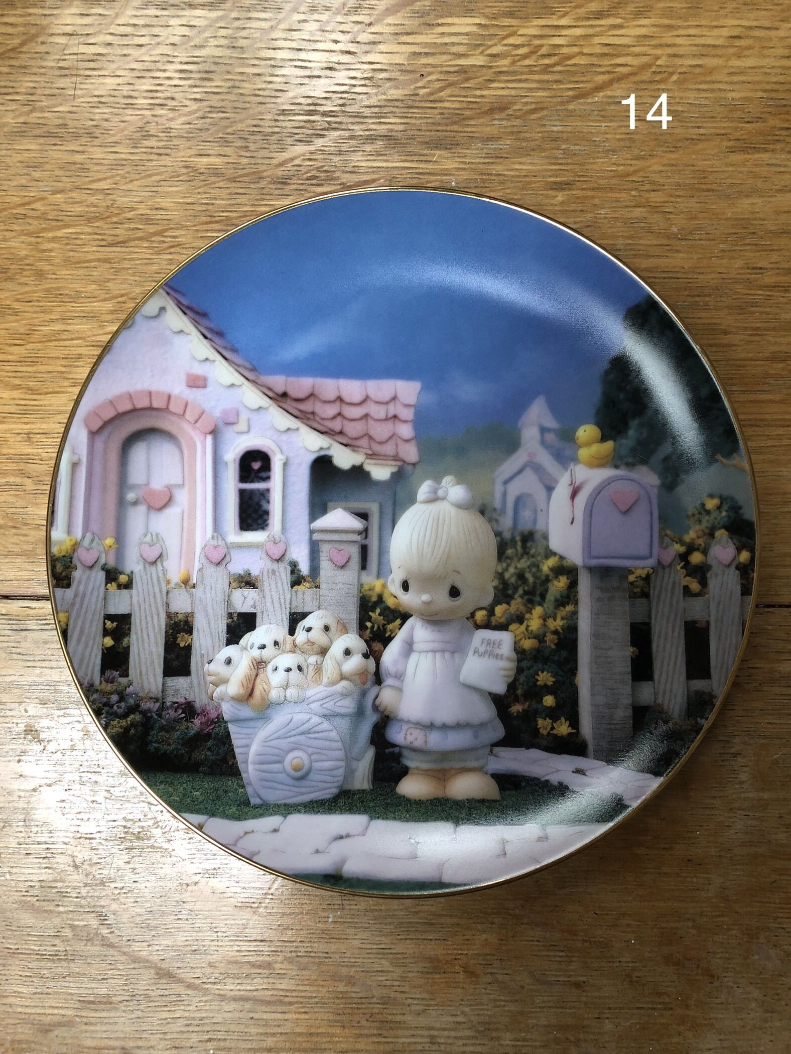 Precious Moments Classics Plate Collection: “God Loveth A Cheerful Giver”