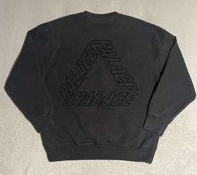 Palace Outline P-3 Crew Black Size Large