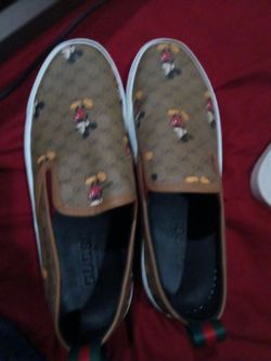 Gucci Mickey Mouse Loafers