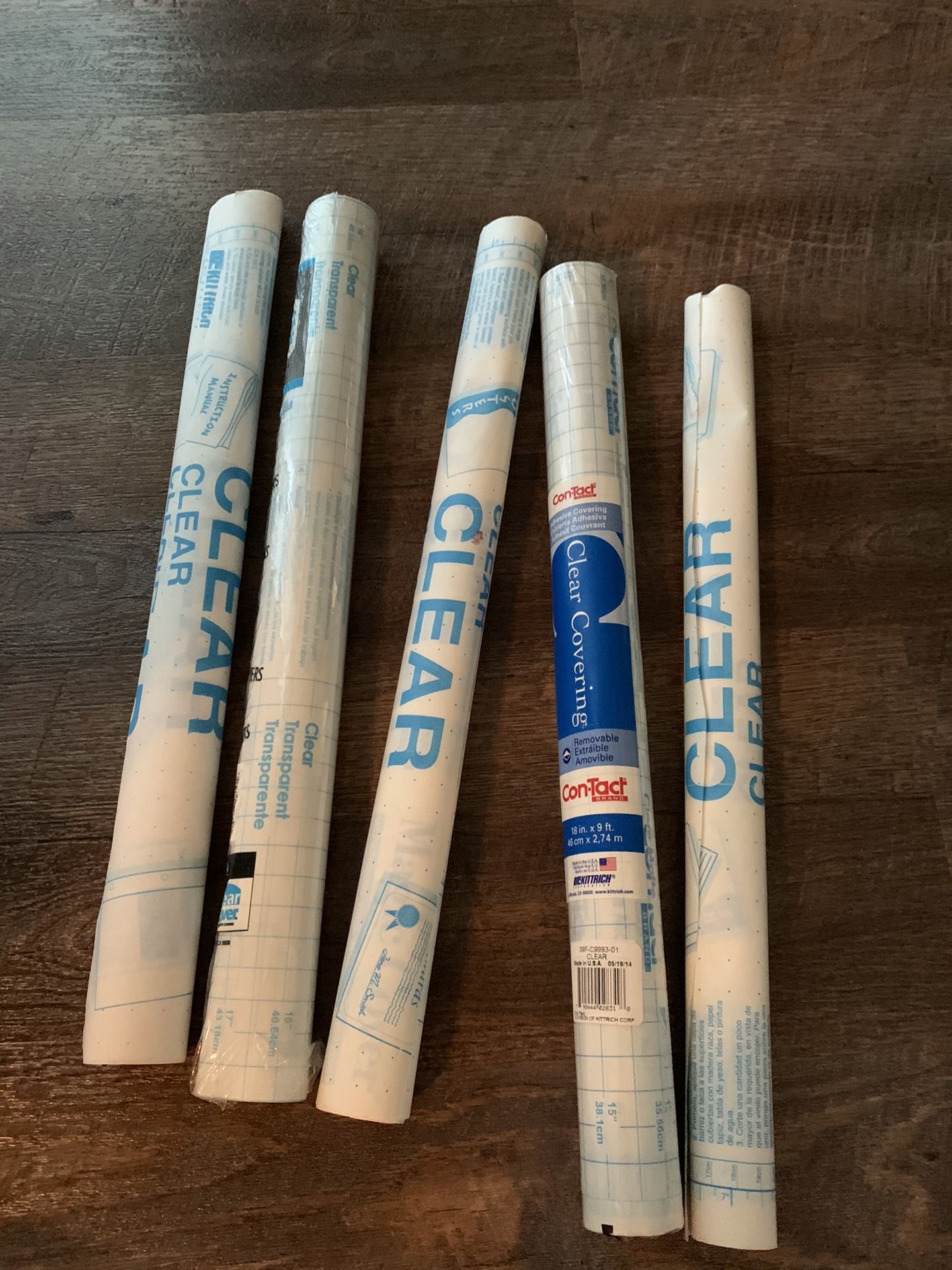 Clear covering - clear contact paper