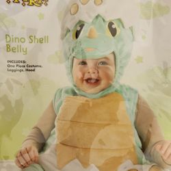 Baby Dino Halloween 0-6 Months 