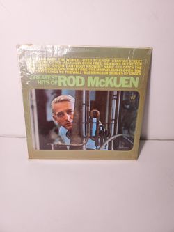 Vintage Rod McKuen 12" Vinyl Record Single 33 1/3 Warner Bros. Untested