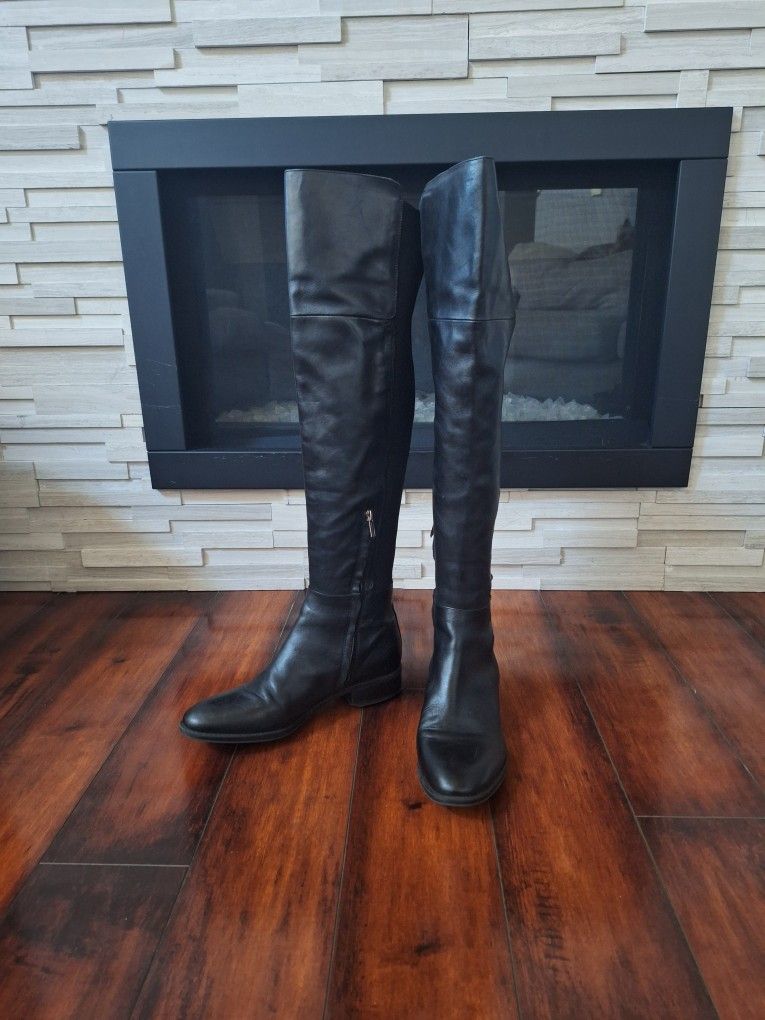 Sam Edelman Black Over-the-Knee Boots Size 10