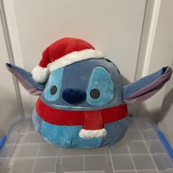 Disney Stitch Christmas Squishmallow