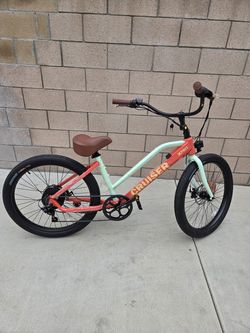 XPRIT Beach Cruiser Electric Bike.