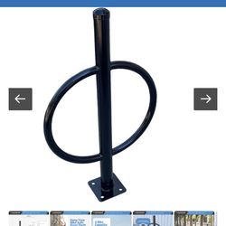 Commercial Post and Ring Bike Rack