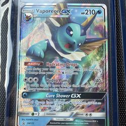 Pokemon Vaporeon GX (Full Art)
