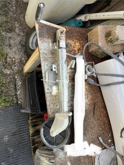 Trailer Tongue Jack Never Installed Missing Mounting Plate And Bolts
