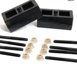 2" REAR BLOCK KIT - GM TRUCK - 1(contact info removed) GM 1500 / 2000-2010 Chevy 2500HD / 3500HD