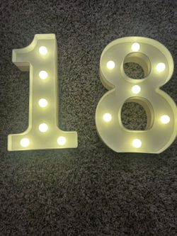 18 Small Marquee Letters